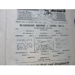 1933-34 ASTON VILLA V BLACKBURN ROVERS