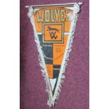 VINTAGE WOLVES PENNANT