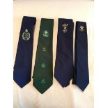 7 x WALES RUGBY UNION VINTAGE TIES