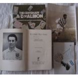 WEST BROMWICH ALBION RONNIE ALLEN FIRST EDITION HARDBACK, JOHN KAYE PHOTO ETC.