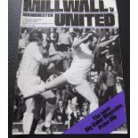 1974-75 MILLWALL V MANCHESTER UNITED