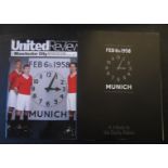 MANCHESTER UNITED - 2008 V MAN CITY TRIBUTE TO THE BUSBY BABES PROGRAMME + BOOKLET