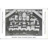 SWINDON TOWN - 1906-07 ORIGINAL TEAM POSTCARD