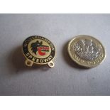 SPEEDWAY - WOLVERHAMPTON GILT BADGE