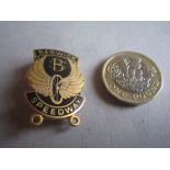 SPEEDWAY - BERWICK GILT BADGE