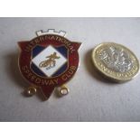 SPEEDWAY - INTERNATIONAL CLUB GILT BADGE