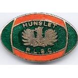 RUGBY LEAGUE - HUNSLET SUPPORTERS CLUB BADGE