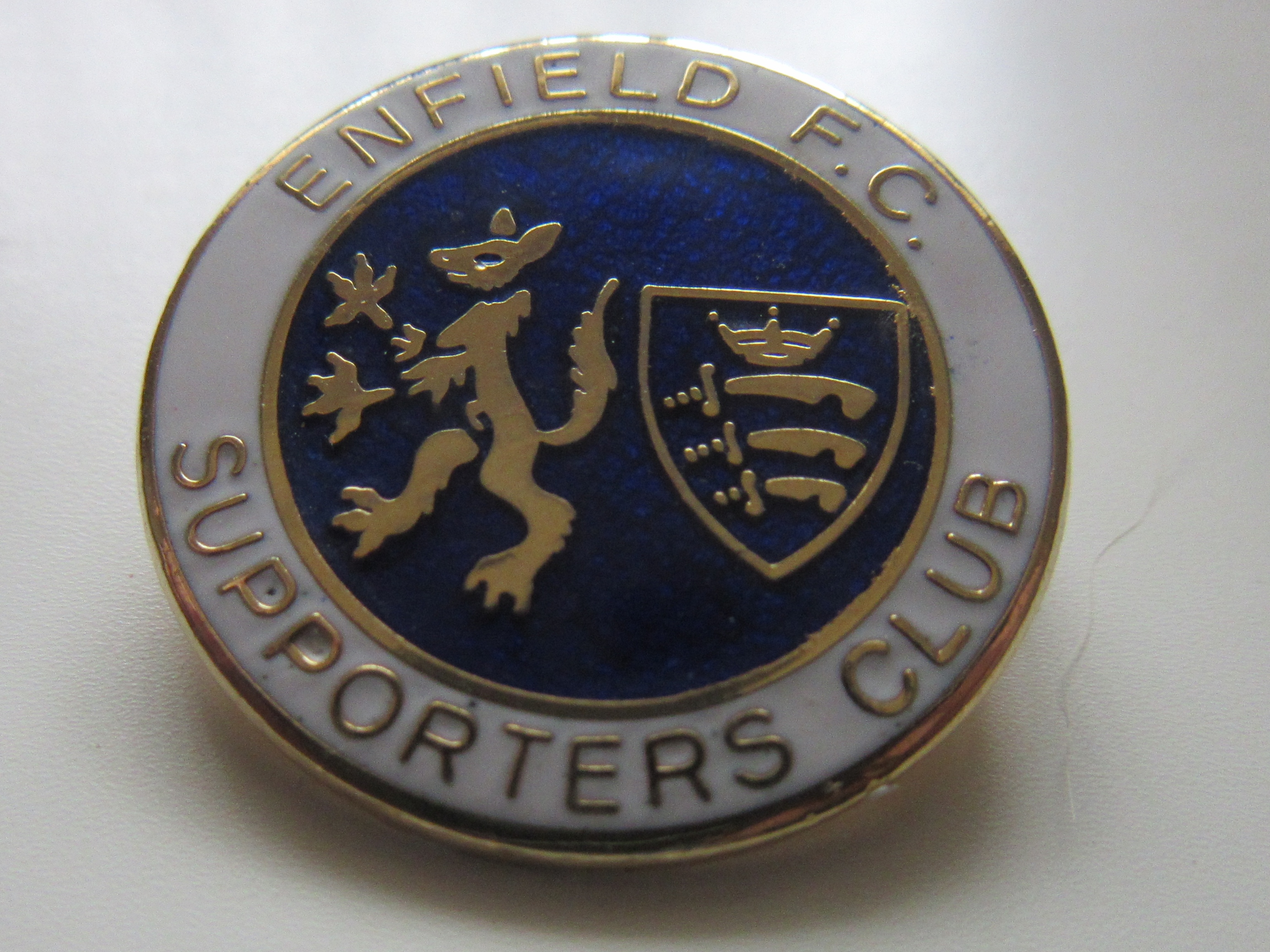 ENFIELD SUPPORTERS CLUB BADGE