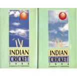 INDIAN CRICKET ANNUALS 1994 & 95 SIMILAR TO WISDEN