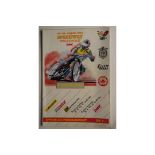 SPEEDWAY - 1993 WORLD CHAMPIONSHIP FINAL IN GERMANY PROGRAMME + TICKET