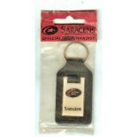 RUGBY UNION - VINTAGE SARACENS OFFICIAL KEY RING