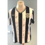 WEST BROMWICH ALBION MULTI SIGNED 2009-10 SHIRT