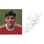 LEE SHARPE HAND SIGNED MANCHESTER UNITED CLUB CARD