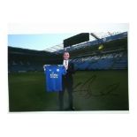 LEICESTER CITY - BRENDON RODGERS SIGNED PHOTO