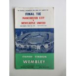 1955 FA CUP FINAL - MANCHESTER CITY V NEWCASTLE
