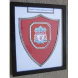 LIVERPOOL - CLUB BADGE PRODUCED IN GLASS & LEAD