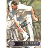 CRICKET - TOM MOODY AUSTRALIA WARWICKSHIRE WORCESTERSHIRE HAND SIGNED FUTERA CARD