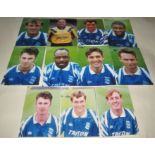 BIRMINGHAM CITY PLAYER PHOTOGRAPHS X 11