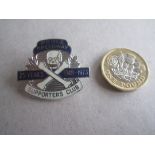 SPEEDWAY - POOLE 25 YEAR SILVER BADGE