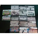 WEST BROMWICH ALBION QUALITY REPRINTED TEAM PHOTO'S X 17