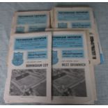 TOTTENHAM - COLLECTION OF 1960'S HOME PROGRAMMES X 35