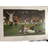 RUGBY UNION - 2003 WORLD CUP JASON ROBINSON HAND SIGNED LIMITED EDITION PRINT