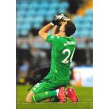 ASTON VILLA - EMILIANO MARTINEZ HAND SIGNED PHOTO