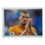 WOLVES - RYAN BENNETT SIGNED PHOTO