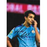 MANCHESTER CITY - ALEIX GARCIA HAND SIGNED PHOTO