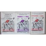 RUGBY LEAGUE - CHAMPIONSHIP FINALS 1960, 1962 & 1969