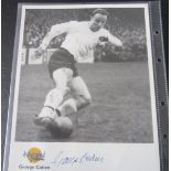 GEORGE COHEN FULHAM & ENGLAND - WESTMINSTER EDITION AUTOGRAPHED PHOTO