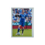 LEICESTER CITY - JOHNNY EVANS SIGNED PHOTO
