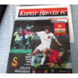 MANCHESTER UNITED 1993 EUROPEAN CUP PROGRAMMES X 3