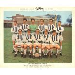 1965/66 WEST BROMWICH ALBION TY-PHOO TEA LARGE TEAM CARD