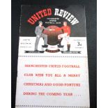 1950-51 MANCHESTER UNITED V BOLTON