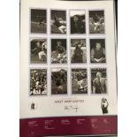 WEST HAM - ALAN TAYLOR 1975 FA CUP FINAL HAND SIGNED PRINT