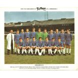 1965/66 CHELSEA TY-PHOO TEA LARGE TEAM CARD