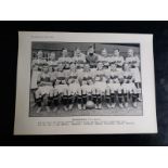 MOTHERWELL TEAM PHOTO 1933-34 ISSUED BY THE SUNDAY POST