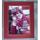 MOTOR RACING FORMULA 1 - NIKKI LAUDA HAND SIGNED PHOTO