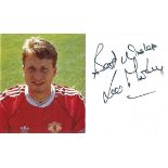 LEE MARTIN HAND SIGNED MANCHESTER UNITED CLUB CARD