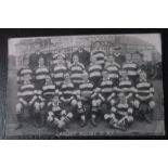 CARDIFF RUGBY CLUB ORIGINAL POSTCARD CIRCA 1911-12