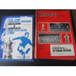 ARSENAL HOME AND AWAYS 1971-72 X 22