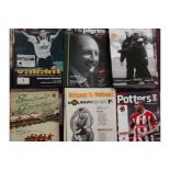 WOLVES - COLLECTION OF PROGRAMMES & TICKETS 1960'S ONWARDS X 500+