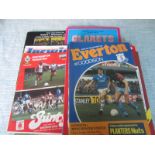 MANCHESTER UNITED AWAY PROGRAMMES 1984-85 X 21