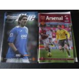 MANCHESTER UNITED AWAY PROGRAMMES 2005-06 X 13