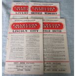 CHARLTON - 12 HOME PROGRAMMES FROM 1958-59 SEASON