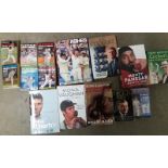 CRICKET - COLLECTION OF BOOKS X 15