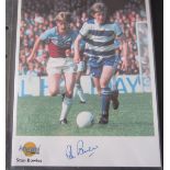 STAN BOWLES QPR & ENGLAND - WESTMINSTER EDITION AUTOGRAPHED PHOTO