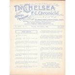 1928-29 CHELSEA RESERVES V FULHAM RESERVES