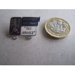 SPEEDWAY - HACKNEY 'THE HAWKS' SILVER BADGE